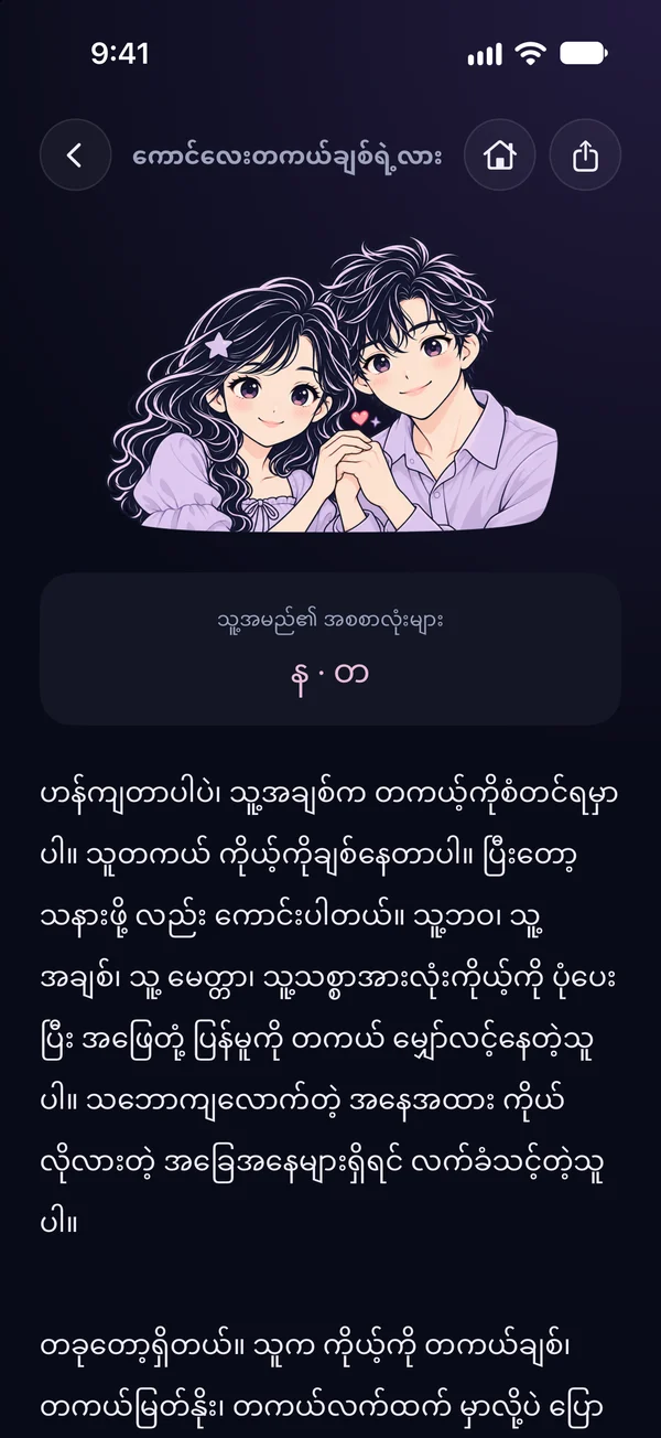 Is He The One reading in Myanmar