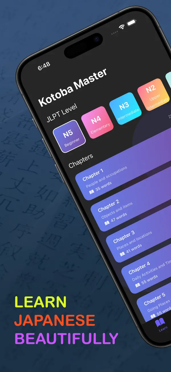 Learn Japanese beautifully